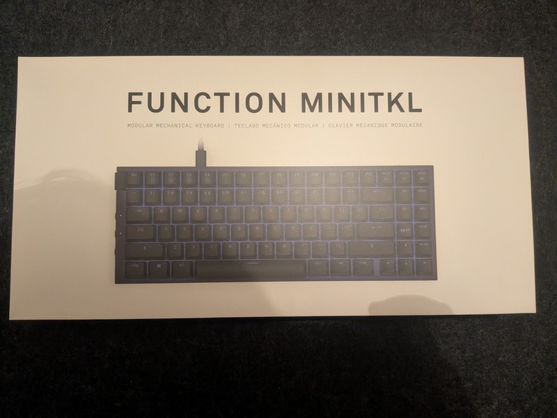 NZXT Function MiniTKL Black UK Layout Mechanical Keyboard