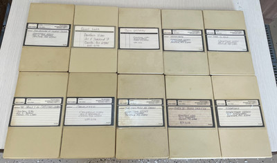 10 Amaray VHS Clamshell Cases