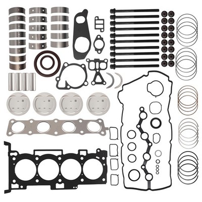 G4KE Engine Kit: Pistons+Bearings+Head Bolts for Kia Forte 2008-2012 Direct Fit