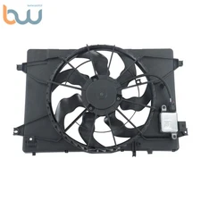 Radiator Cooling Fan W/ Module For 2017 2018 2019-2022 Hyundai Ioniq Kia Niro