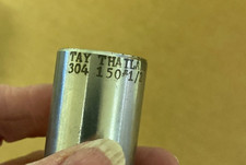 Lot of 5 1/2" 304 Stainless Steel Pipe Coupling NPT F/F 150 Full Coupling