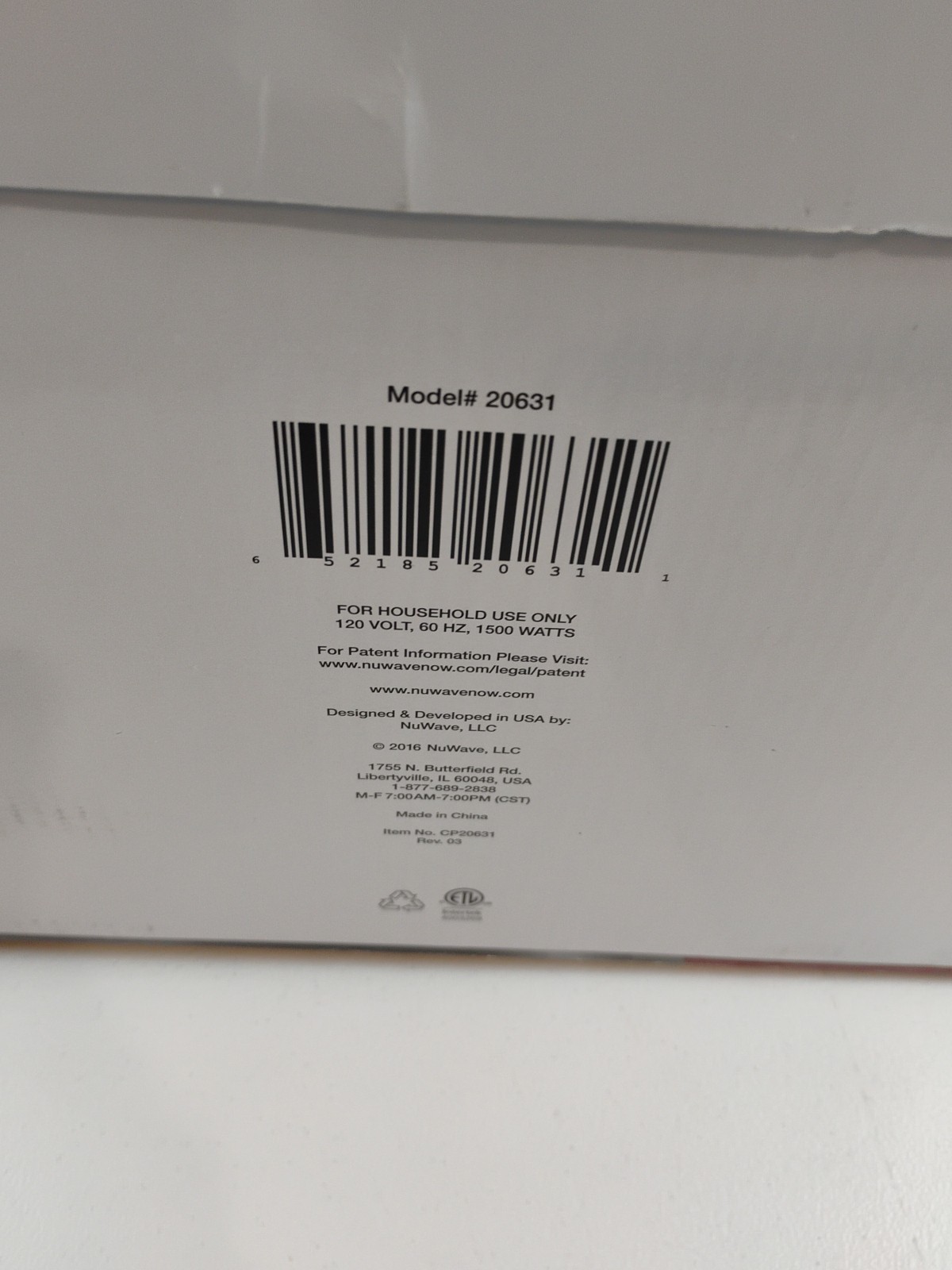 NuWave 20631 Infrared Pro Plus Oven Black Cooking System NOB Open Box