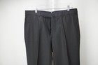 Incotex High Comfort S100s Wool Black Dress Pants Sz 54 NEW — photo 1