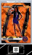 2024 Panini Prizm WNBA #144 Rickea Jackson Ice Orange Prizms