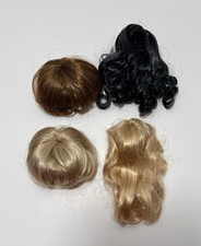Doll Wig Lot of 4 Size 5/6" Fits VINTAGE And MODERN Dolls 2 Used 2 New