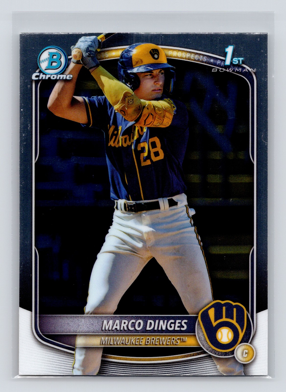 2025 Bowman Chrome Marco Dinges #BCP-183 Prospects