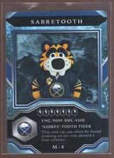 2021-22 Upper Deck MVP Mascot Gaming Card Insert #M-4 Sabretooth