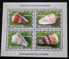 Wallis and Futuna ~ 2005 ~ Marine Life ~ Sea Shells ~ MNH ~ SG MS864