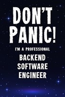 Backend Software Engineer Notizbuch 100 Seiten, A5, Schwarz, 978-3-123456-78-9