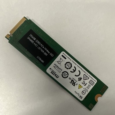 SK hynix BC501 256GB NVMe M.2 2280 SSD HFM256GDJTNG-8310A PCIe Gen3x2 OEM HP