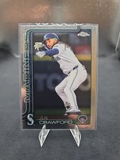 J.P. Crawford Base Card 2025 Topps Chrome #181 Seattle Mariners