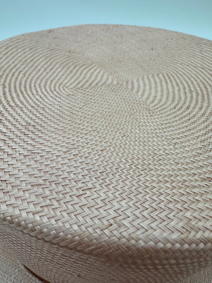 Chapéu derby de palha rosa Neiman Marcus - Imagem 4 de 4