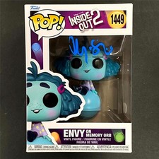 Ayo Edebiri signed Envy on Orb Inside Out 2 Funko Pop! autograph ~ JSA