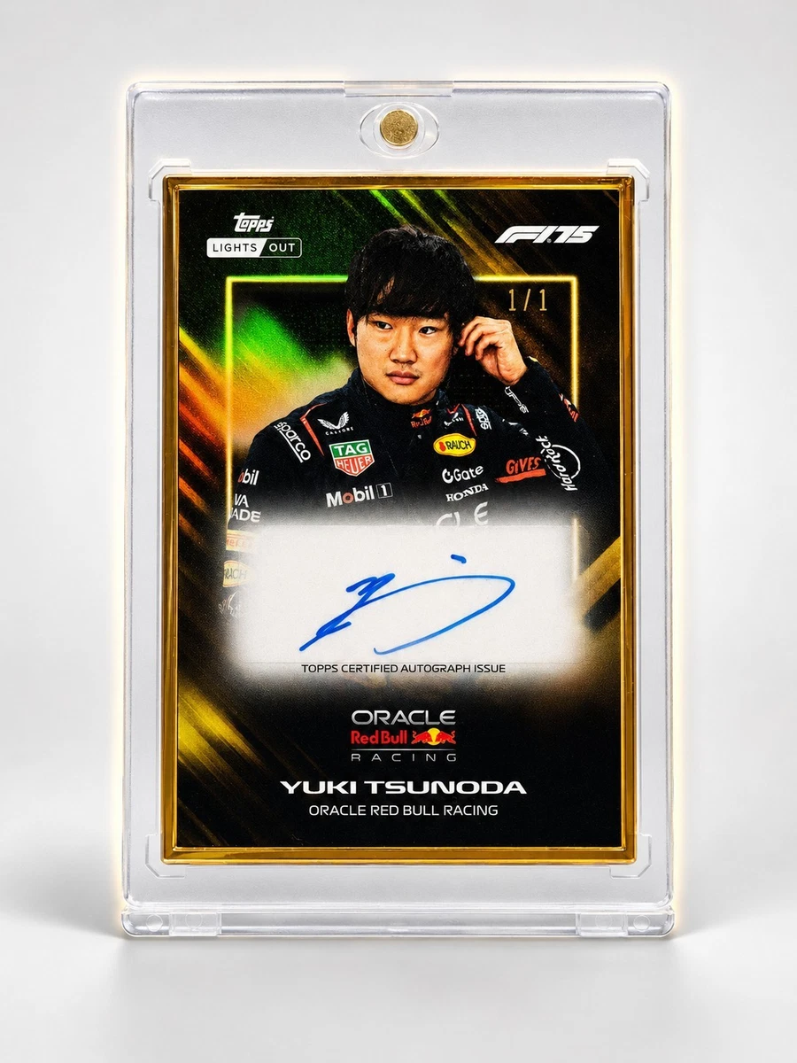 Yuki Tsunoda Trading Cards for sale | eBay
