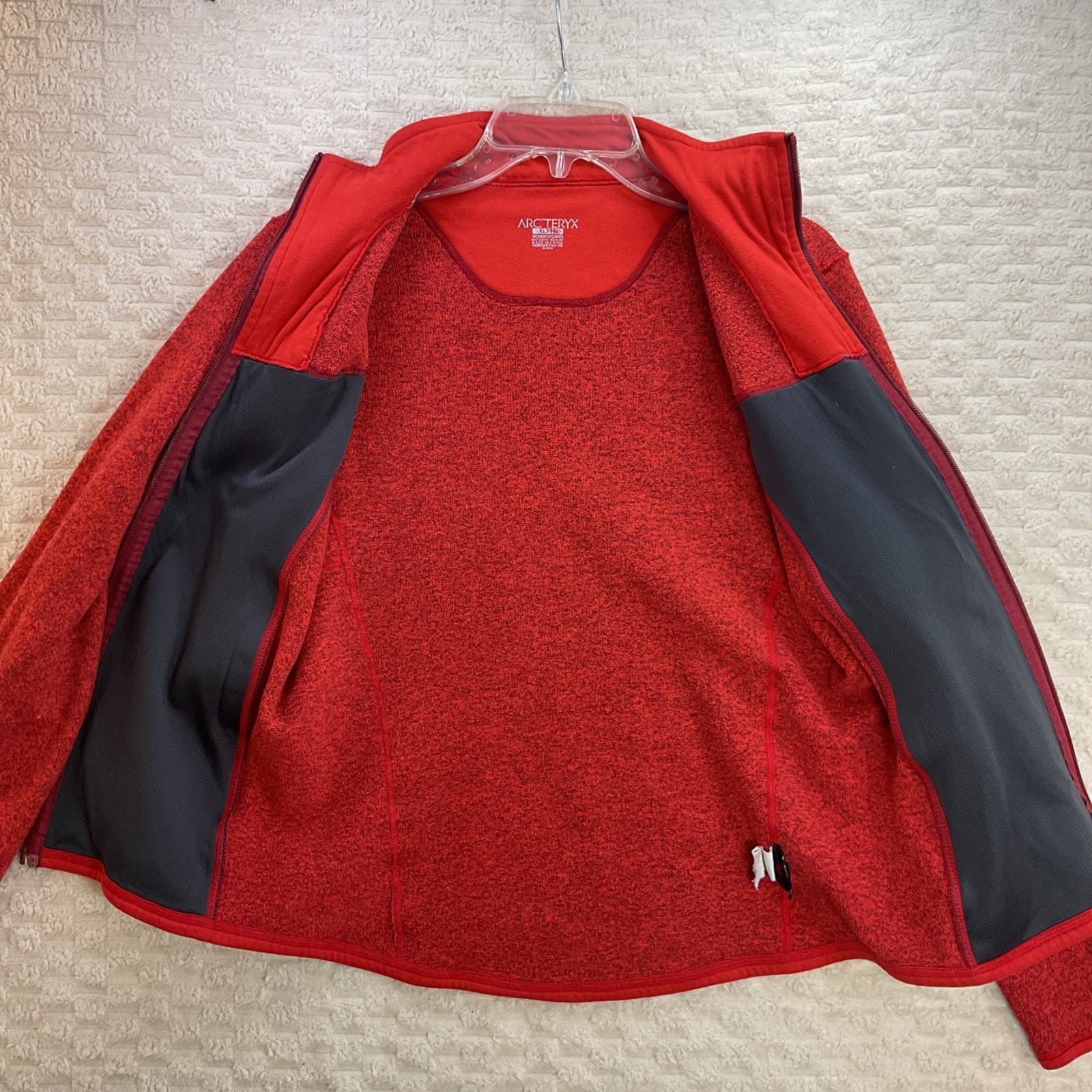 Arc'teryx Polartec Fleece Full Zip Jacket Women's XL Red Arcteryx thumbnail 19