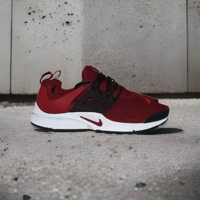 NIKE AIR PRESTO ESSENTIAL ''TEAM RED'' MENS CASUAL SHOES - MENS SIZE 9