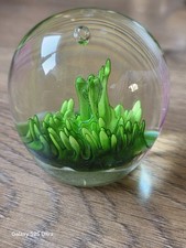 Vintage Glass Paperwight Collectible