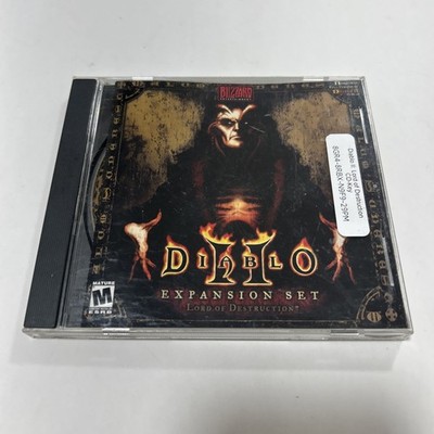 Diablo 2 Lord of Destruction Expansion Set PC Game CD-ROM 2001
