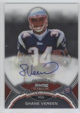 2011 Bowman Sterling Auto Shane Vereen #BSA-SV Auto 0s3