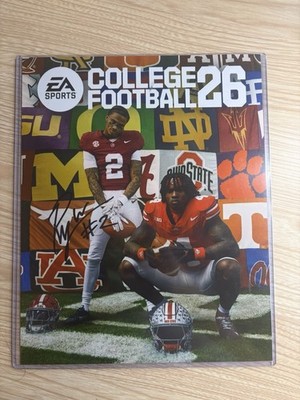 EA Sports College Football 26 Ryan Williams Signed Promotional Photo