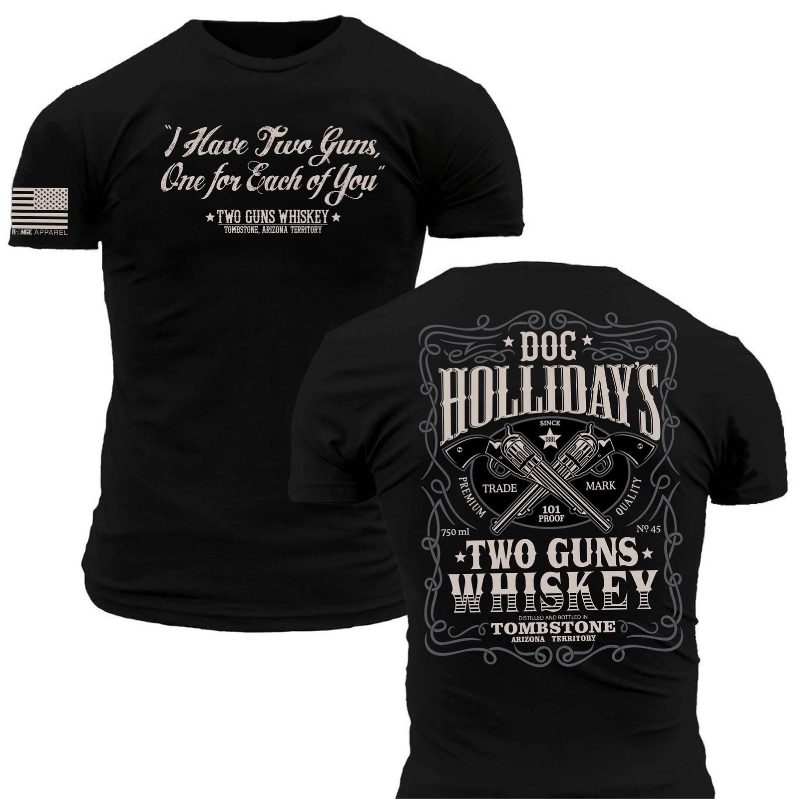 Tombstone Doc Holliday Two Guns One For Each Of You Whiskey
