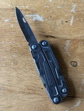 Leatherman Rev Folding Multitool Knife Plier Stainless Used (B)