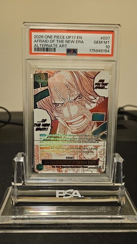 Are You That Afraid of the New Era?!! (Alternate Art) graded PSA 10 for sale on eBay