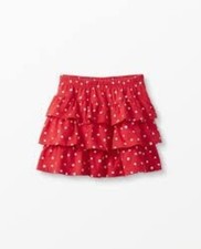 Hanna Andersson Red Polka Dot Ruffle Skort, Size 12