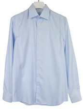 SUITSUPPLY Traveller Slim Fit Formal Shirt Men's 39/15 1/2 Collared Long Sleeve