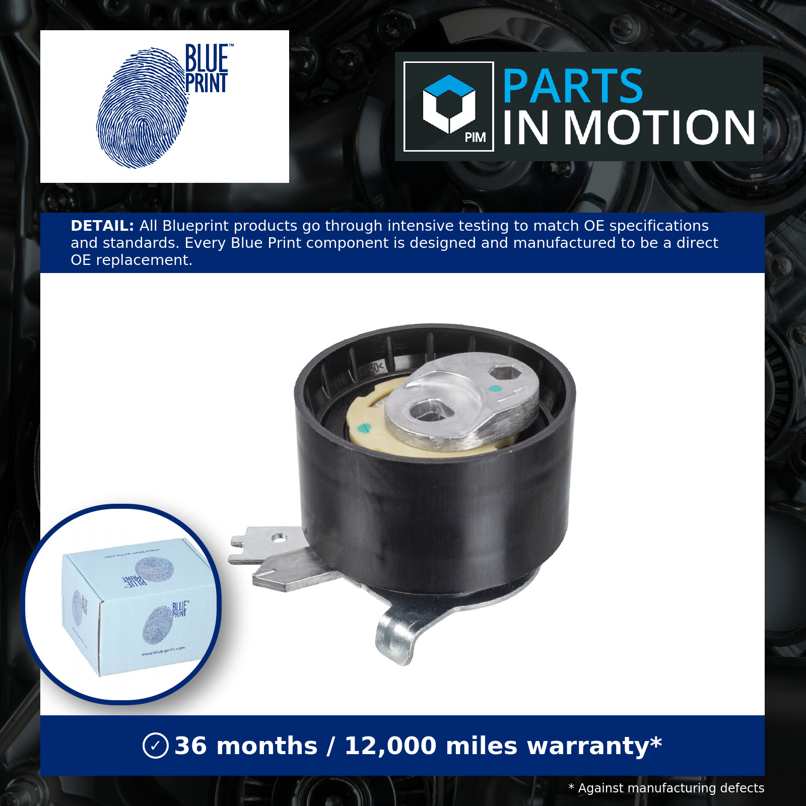 Blue Print ADBP760005 Tensioner Pulley - Image 18