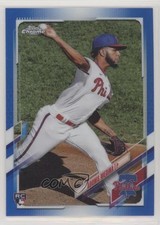 2021 Topps Chrome Blue Refractor 122/150 Adonis Medina #120 03yv