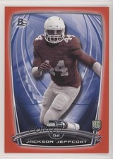 2014 Bowman Rookies Red 127/199 Jackson Jeffcoat #87 1u6