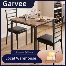 Modern Dining Set for Two with Square Table