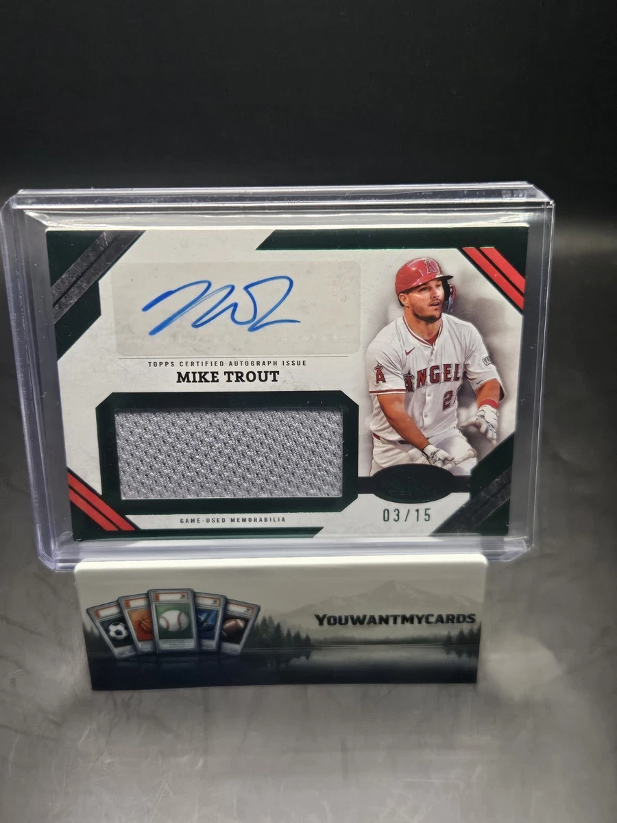 Topps Mike Trout Baseball Sports Trading Cards & Accessories