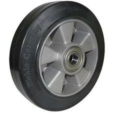 Caster Wheel, Rubber, 10 In., 1430 Lb.,  Alev 250/20K-Bb0.5