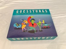 Guesstures The Game of Split-Second Charades Party Board Game