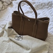 Hermes Garden Party 30 Etoupe Tote Bag Official
