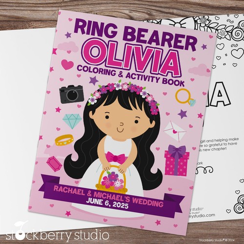 Flower Girl Proposal Gift Keepsake Will You Be Flower Girl Wedding Activity - Foto 5 di 9