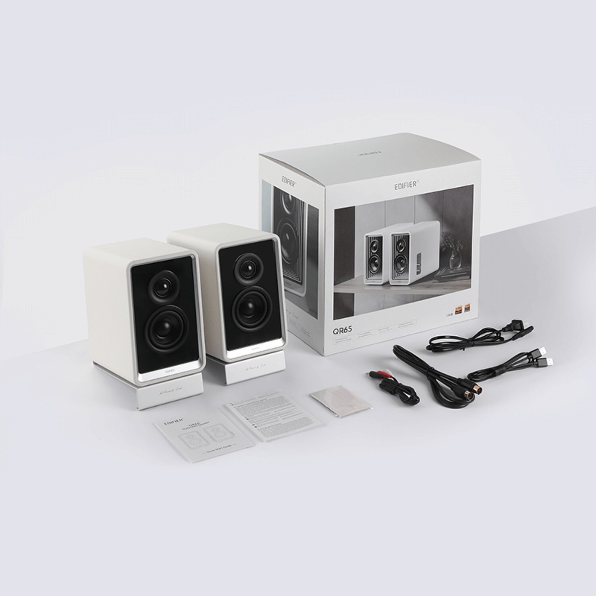 EDIFIER QR65 ホワイト スピーカー QR65 Multimedia Speaker System – Edifier USA