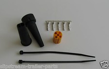 ASPOCK TRAILER LIGHT PLUG FIVE 5 PIN YELLOW & BRIAN JAMES IFOR WILLIAMS BLUELINE