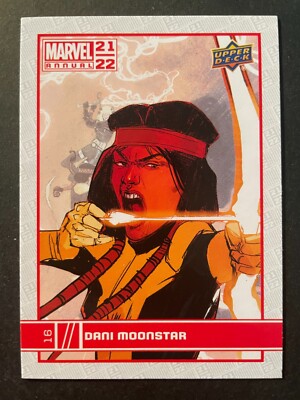 DANI MOONSTAR 2021-22 Upper Deck Marvel Annual Base Card #16