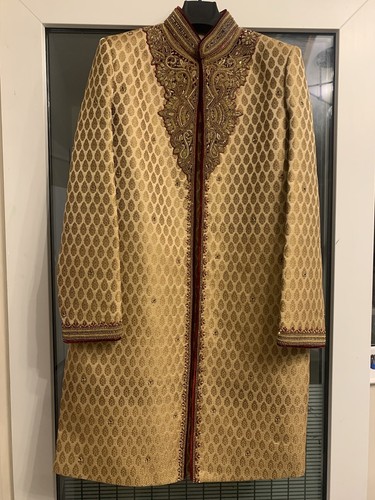 Indian Mens Sherwani Wedding /groom Size Medium