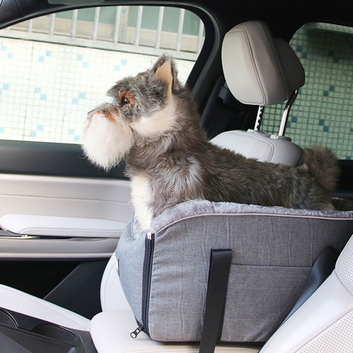 Dog Car Seat for Small Dogs Dog Booster Seat Doggy Safety Protector - Picture 3 of 9