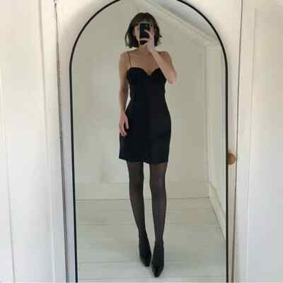 knee length dresses for ladies Misha Collection Anja Bonded Crepe Mini Dress