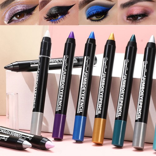 Colorful Glitter Eyeliner Pencil EyeLiner Pen Long Lasting Waterpoof Makeup ‡ - Picture 6 of 37