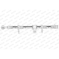 Ferodo Bremsschlauch FüR Honda CRX III EH EG 1.6 Esi 1.6I Vti ED EE 1.4 GL