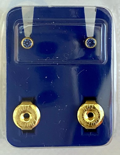 Hypoallergenic 24ct Gold Plated 2mm MINI Caflon Ear Piercing Studs Earring - Picture 131 of 168