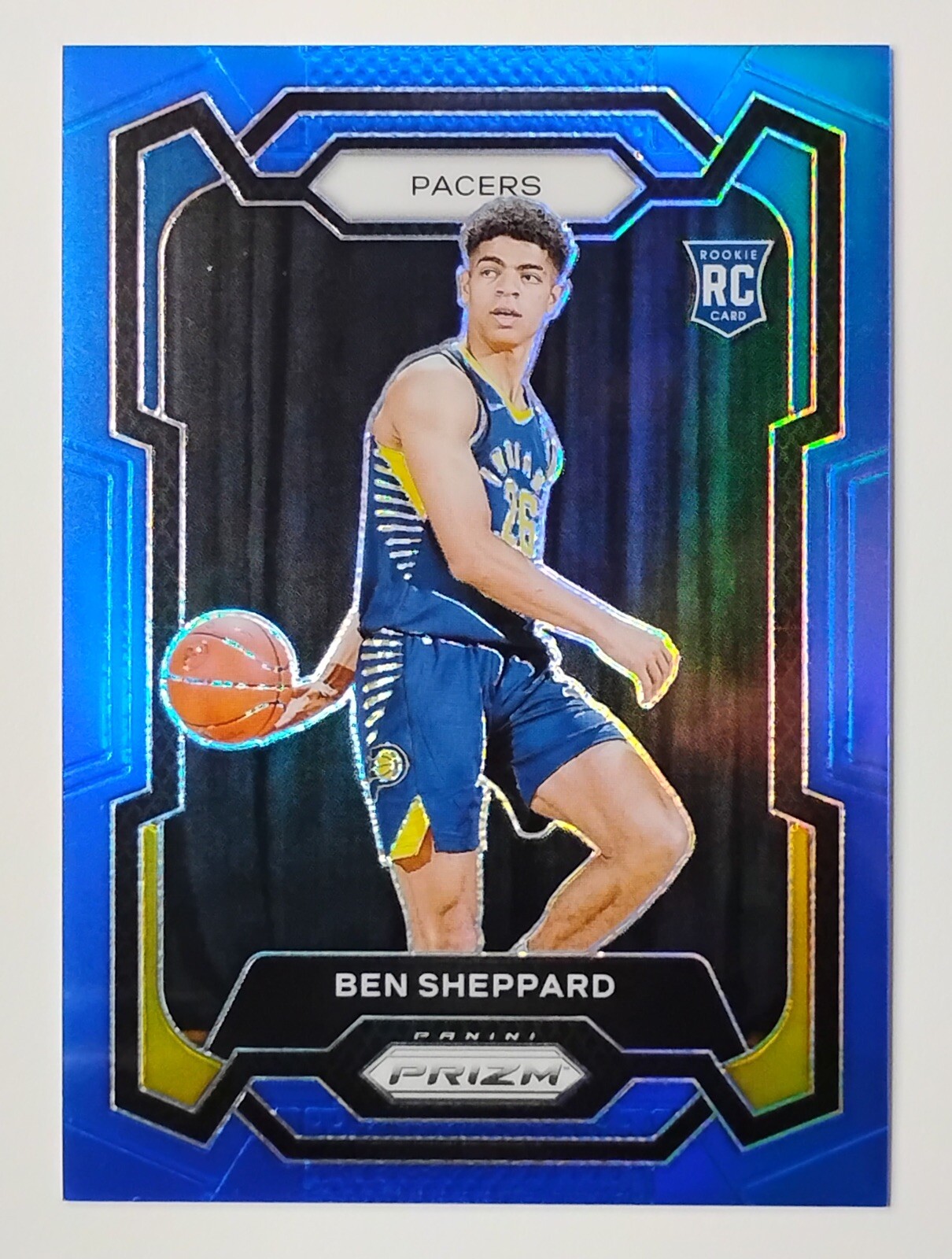 Ben Sheppard 2023-24 Panini Prizm /199 Blue Color Match Prizms RC Rookie #172
