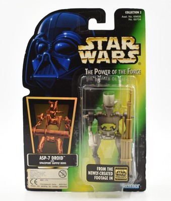 Star Wars The Power of The Force (Foil) - ASP-7 Droid Actionfigur