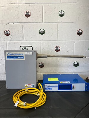 MAC Instruments MAC 155 Moisture Analyzer Probe w/ 19  Rack Mount Front Roller